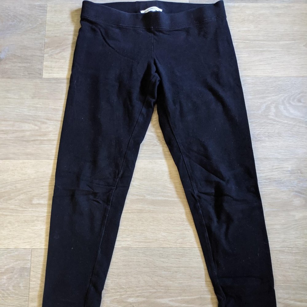 James Perse Black 7/8 Leggings